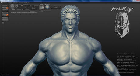 Raoh,Sculptris wip 3