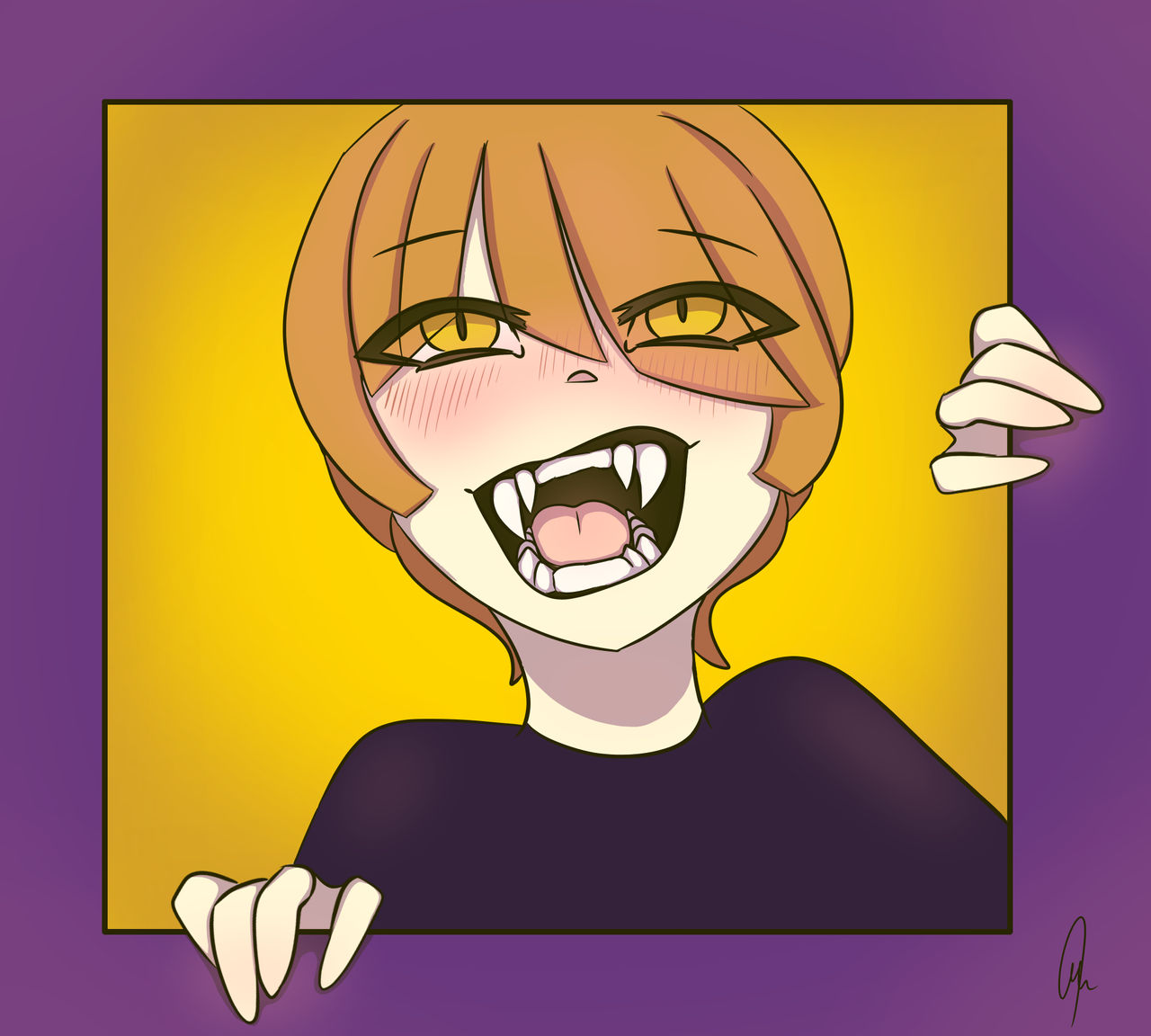 Manic Smile by Makii070 on DeviantArt