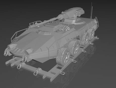 Briggs 110mm Mobile Gun System Mark 9 HR Render 2