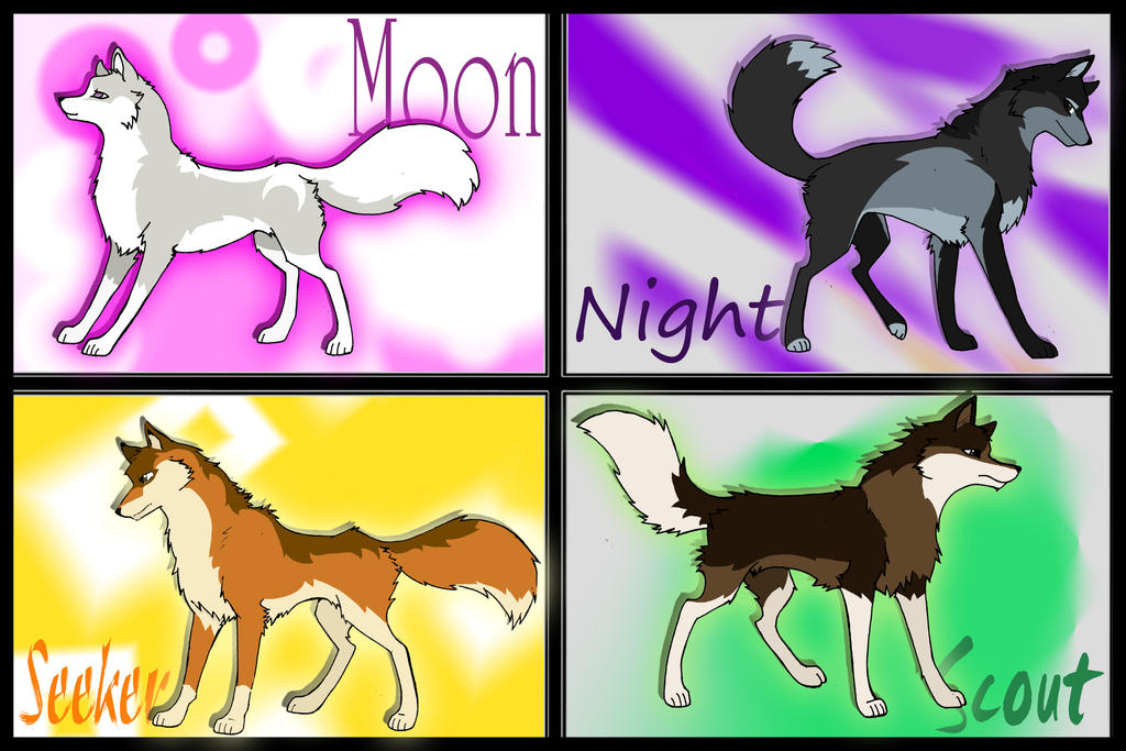 Spirit Wolves - 01 by Dorchette on DeviantArt