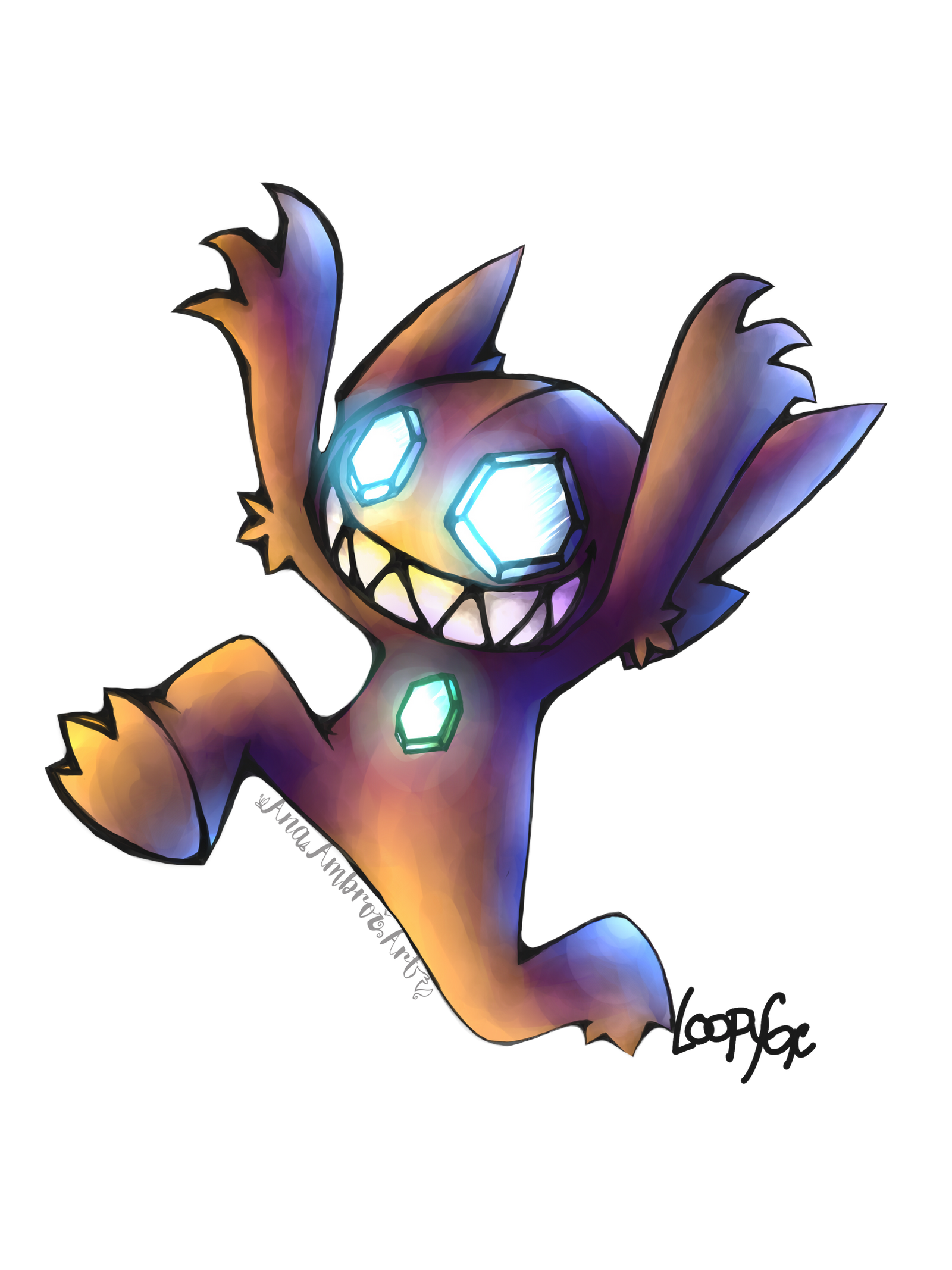 Sableye by AnaPunda
