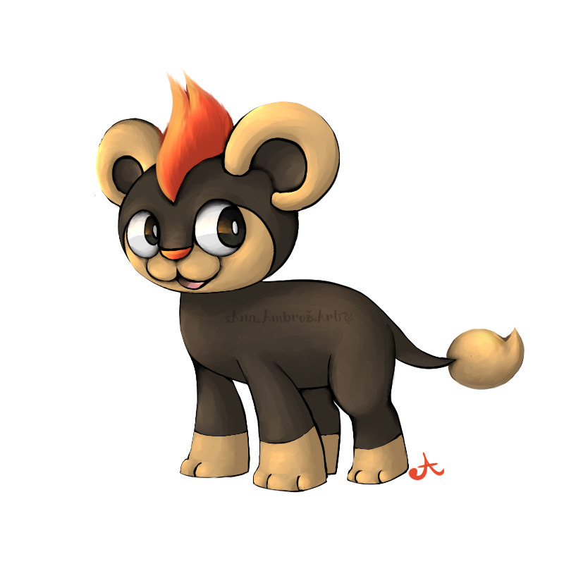 Litleo, the lion cub pokemon