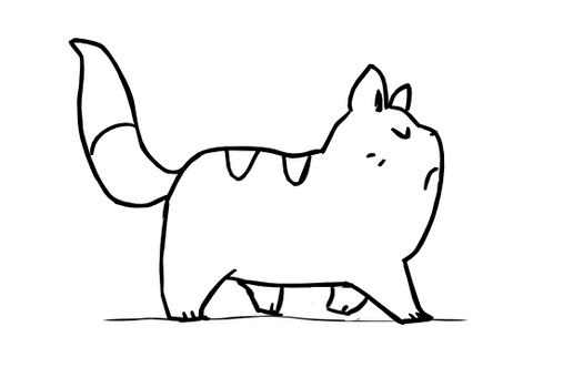 Cat Walking Cycle Practice