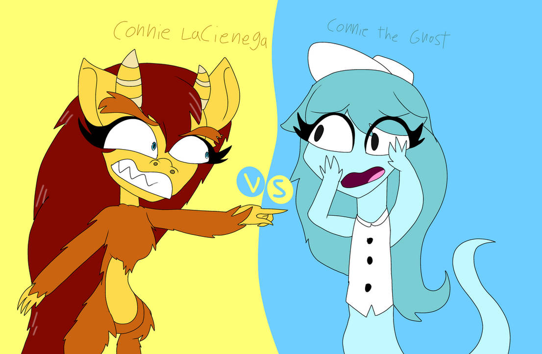 Connie Rvb Connie LaCienega vs Connie the ghost by Spitfiremoonsparkle on DeviantArt