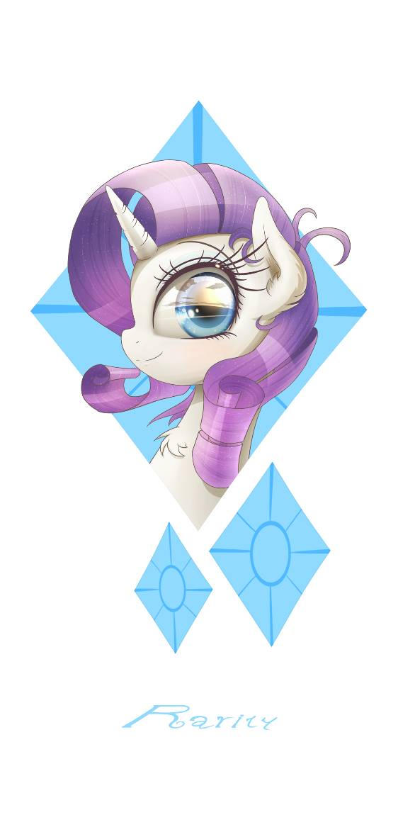 my little pony art rarity wallpaper by PhoenixRK49 on DeviantArt