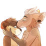 YCH | Forhead Kiss | For Bandit-the-Dutchie