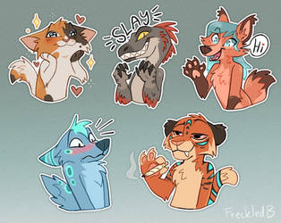 TOONY Telegram stickers [PAUSED]