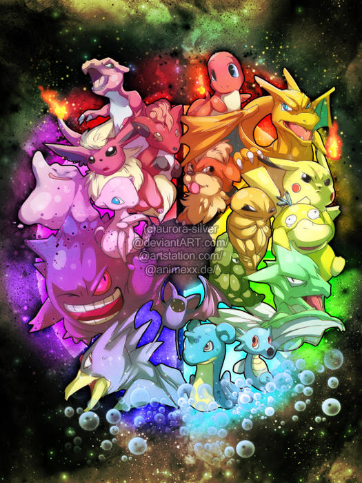 Pokemon Colour Wheel Challenge by Aurora-Silver on DeviantArt