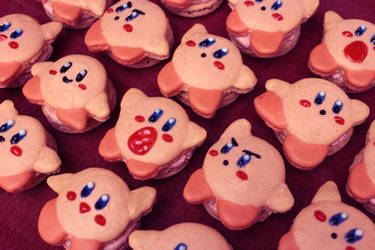 Kirby Macarons