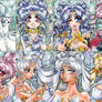ACEOs - Sailor Moon Characters (Royal Family)