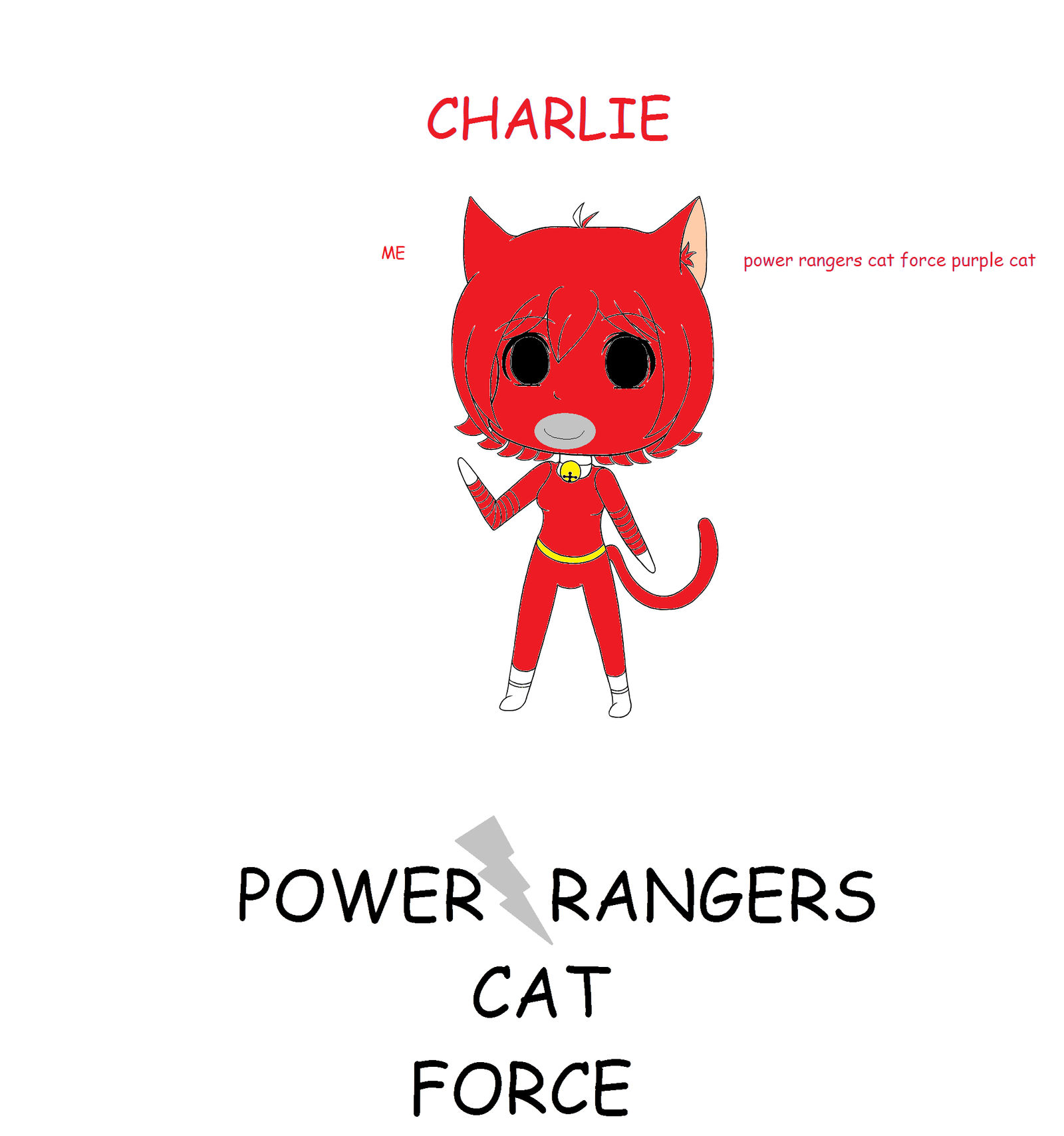 Power Rangers Cat Force Charlie by Animefanfun on DeviantArt