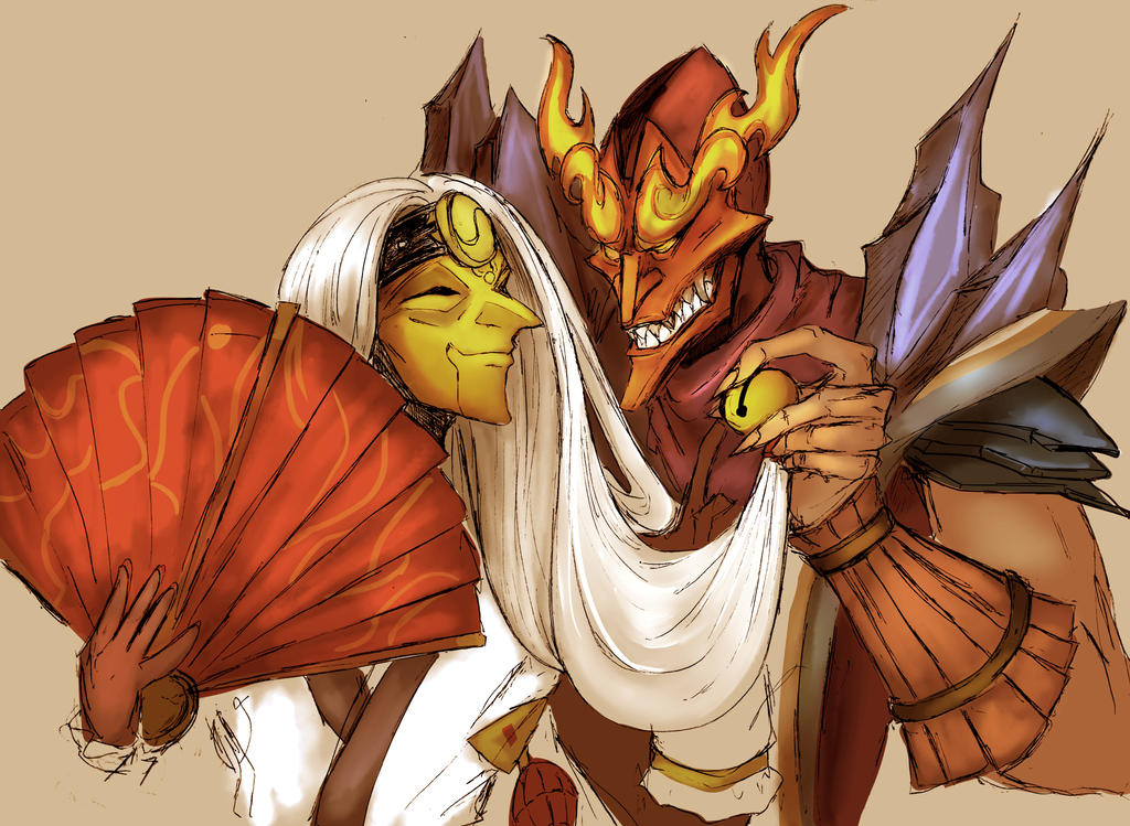 Masked Shaco Icon Shan Hai scrolls Jhin and masked Shaco by wildo123 on DeviantArt