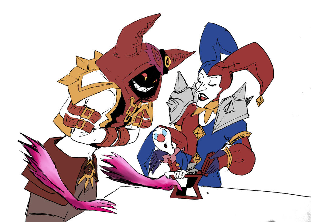 Shaco and Soul fighter shaco by wildo123 on DeviantArt