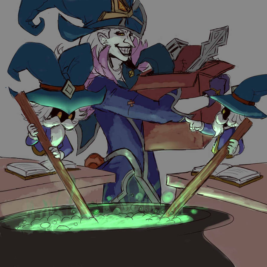 Arcanist Shaco by wildo123 on DeviantArt