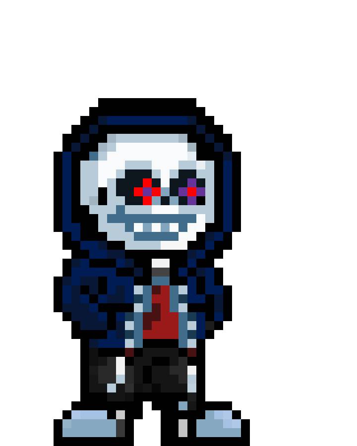 Pixilart - DUST Sans by TheBullOld