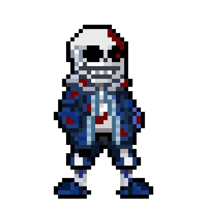 Sans Pixel Art by Cshua123 on DeviantArt