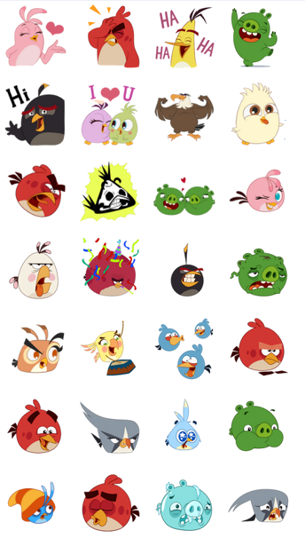 Angry Birds Go Sticker Facebook Angry Birds Stickers by cristiangranero on DeviantArt