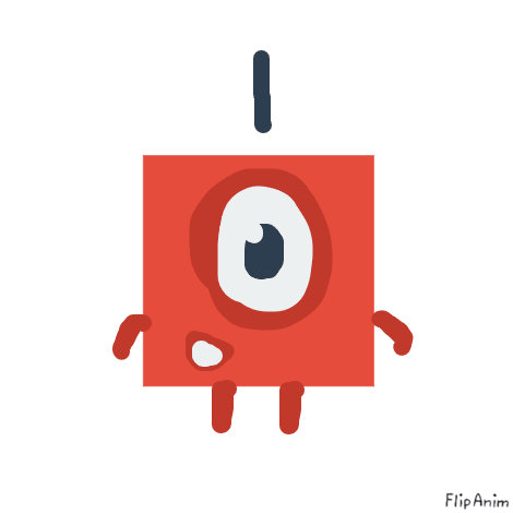 1numberblock numberblocks 1 by cristiangranero on DeviantArt