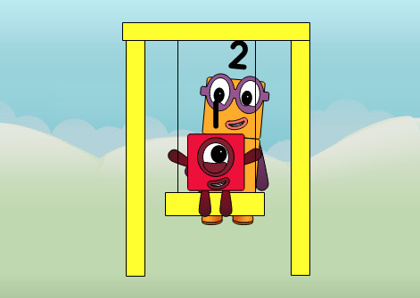 Number Blocks Running Deviantart Numberblocks Dos by cristiangranero on DeviantArt