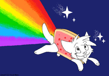 Nyan Cat Lineart