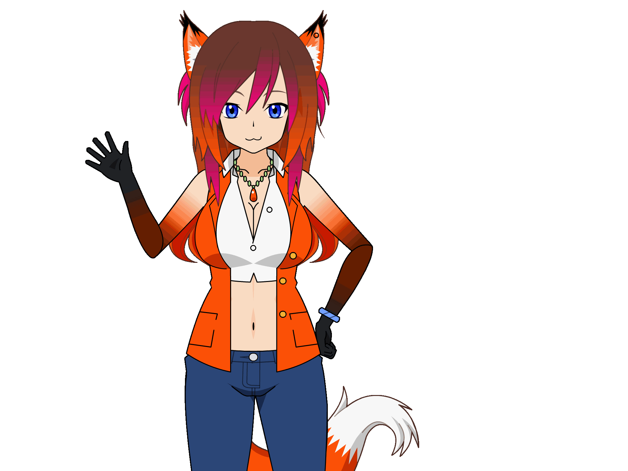 Девочка fox