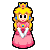 Princess Peach avatar by PeachKirbyCutie on DeviantArt
