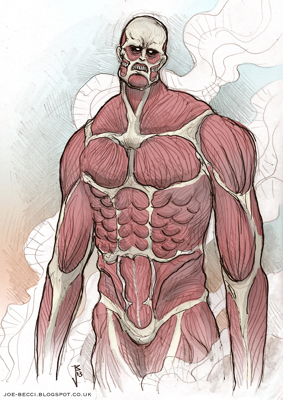 How To Draw The Colossal Titan, Attack Of Titan, Shingeki No