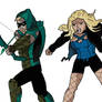 Green Arrow And Black Canary 