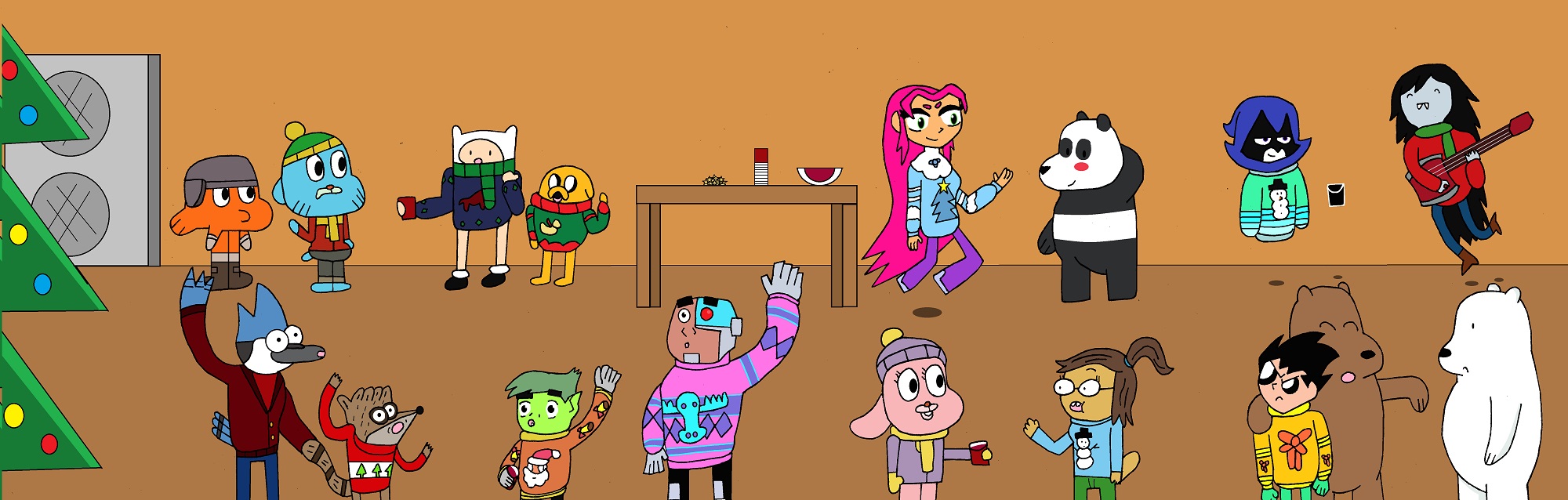 Cartoon Network Holiday Party by tarblessj6 on DeviantArt Cartoon Network Holiday Party by tarblessj6 on DeviantArt