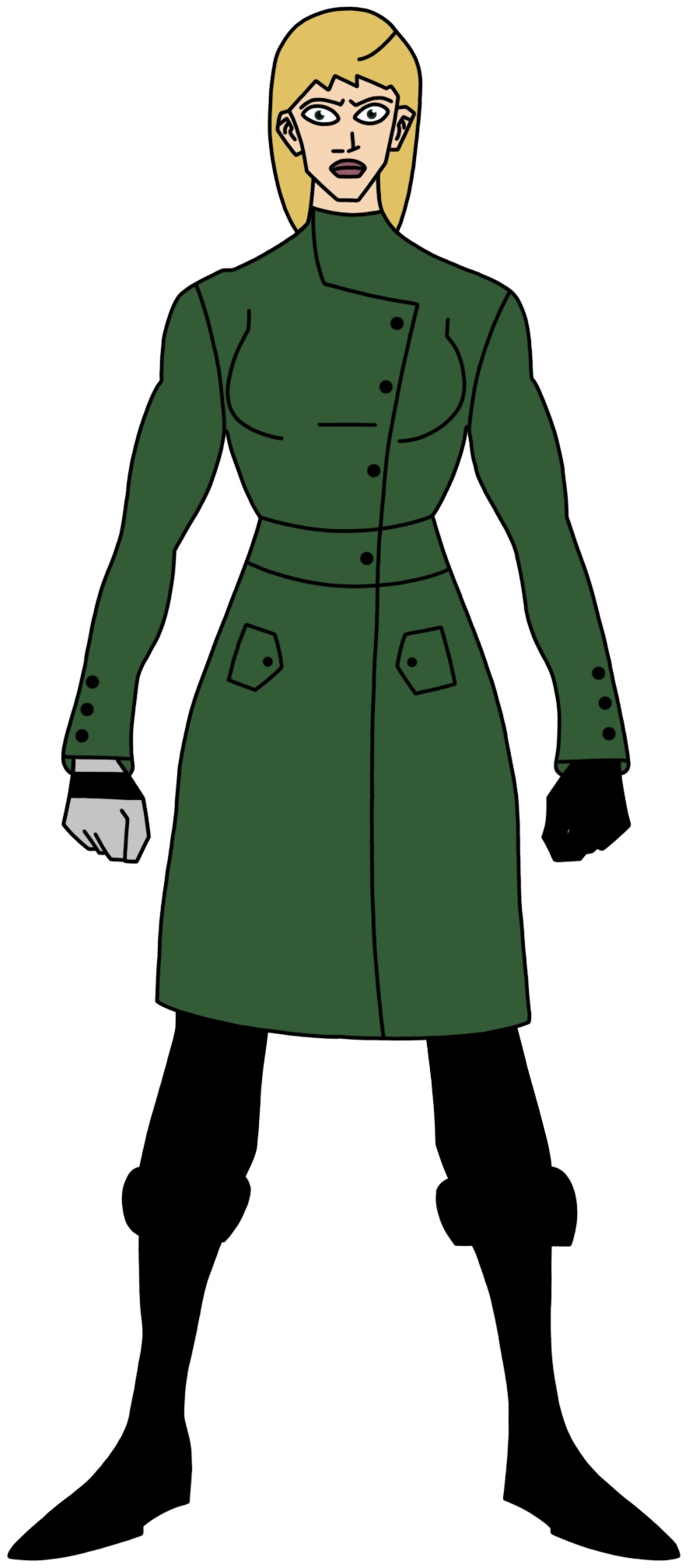 Doctor Caitlyn Underwood - Green Coat - LU