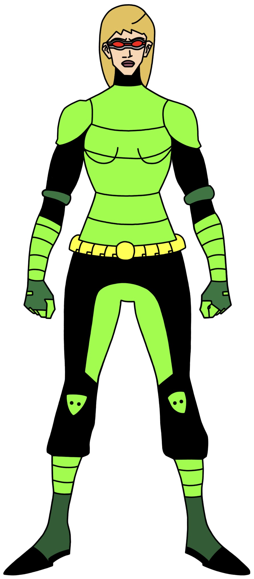 Doctor Caitlyn Hawkins - Green Tech Suit - HL (2)