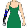 Doctor Caitlyn Underwood - Green Summer Outfit - 4