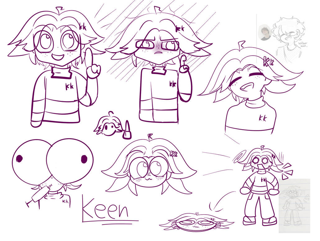 Keen Example Drawing Keen sketch Dump by Kkeenkadesu on DeviantArt