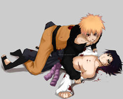 NaruSasu: Rough love