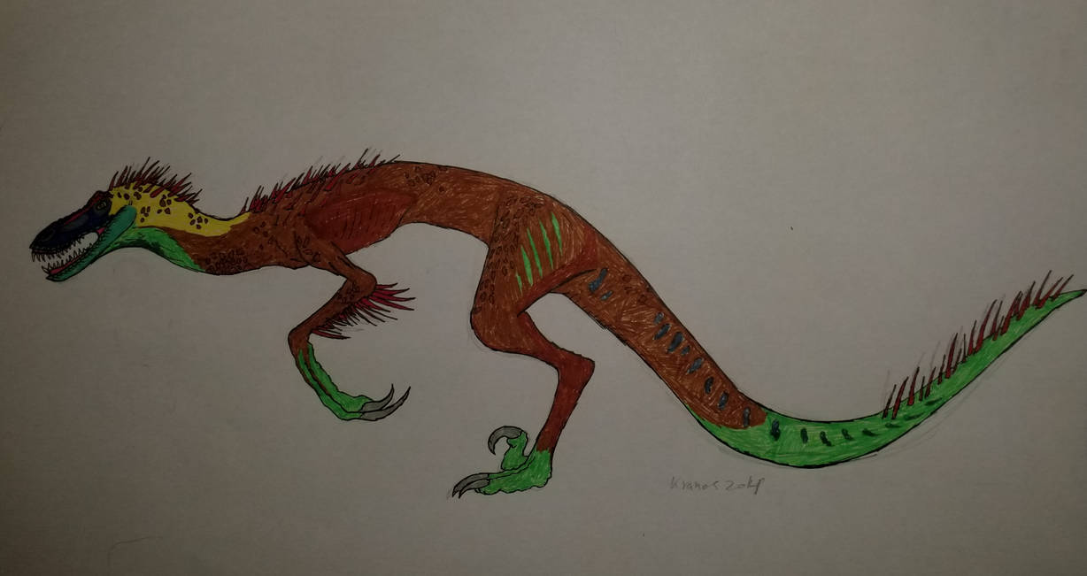 Totally accurate velociraptor by kranos204 on DeviantArt