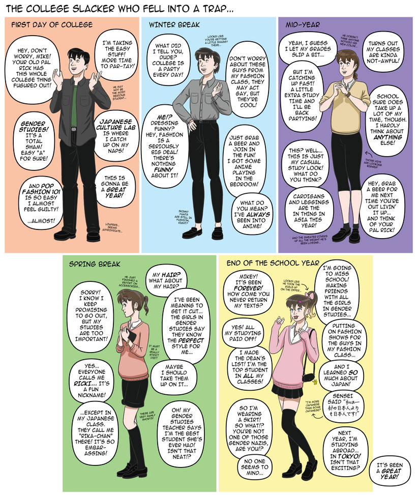 The College Slacker by JoeSixPack60 on DeviantArt