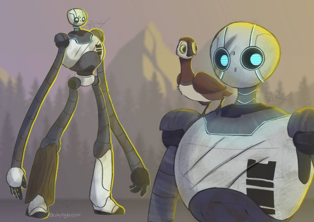 The Wild Robot: Roz by VastlyArtistic on DeviantArt