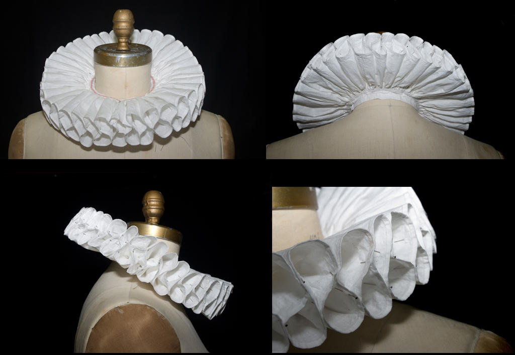 Goffered Ruff Elizabethan Ruff by captainscoffee on DeviantArt