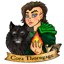 Cora Thorngage, Pyromaniac Wizard