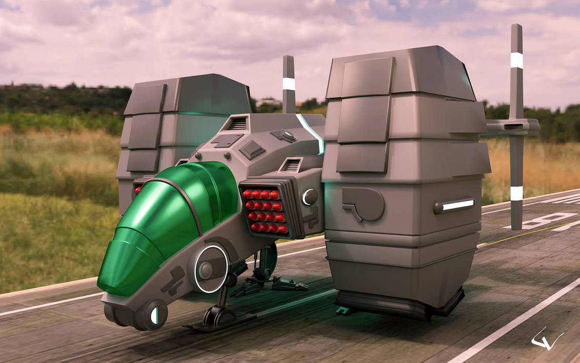 VTOL Craft by lhumungus on DeviantArt