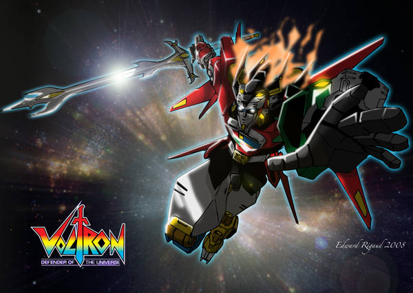 Voltron by edwardrigaud