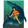 Percy Jackson and the Mosasaur