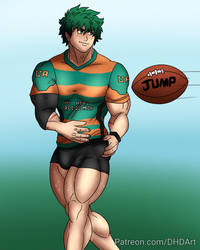 Rugby lad Deku