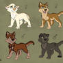 Adoptables baby Wolves 