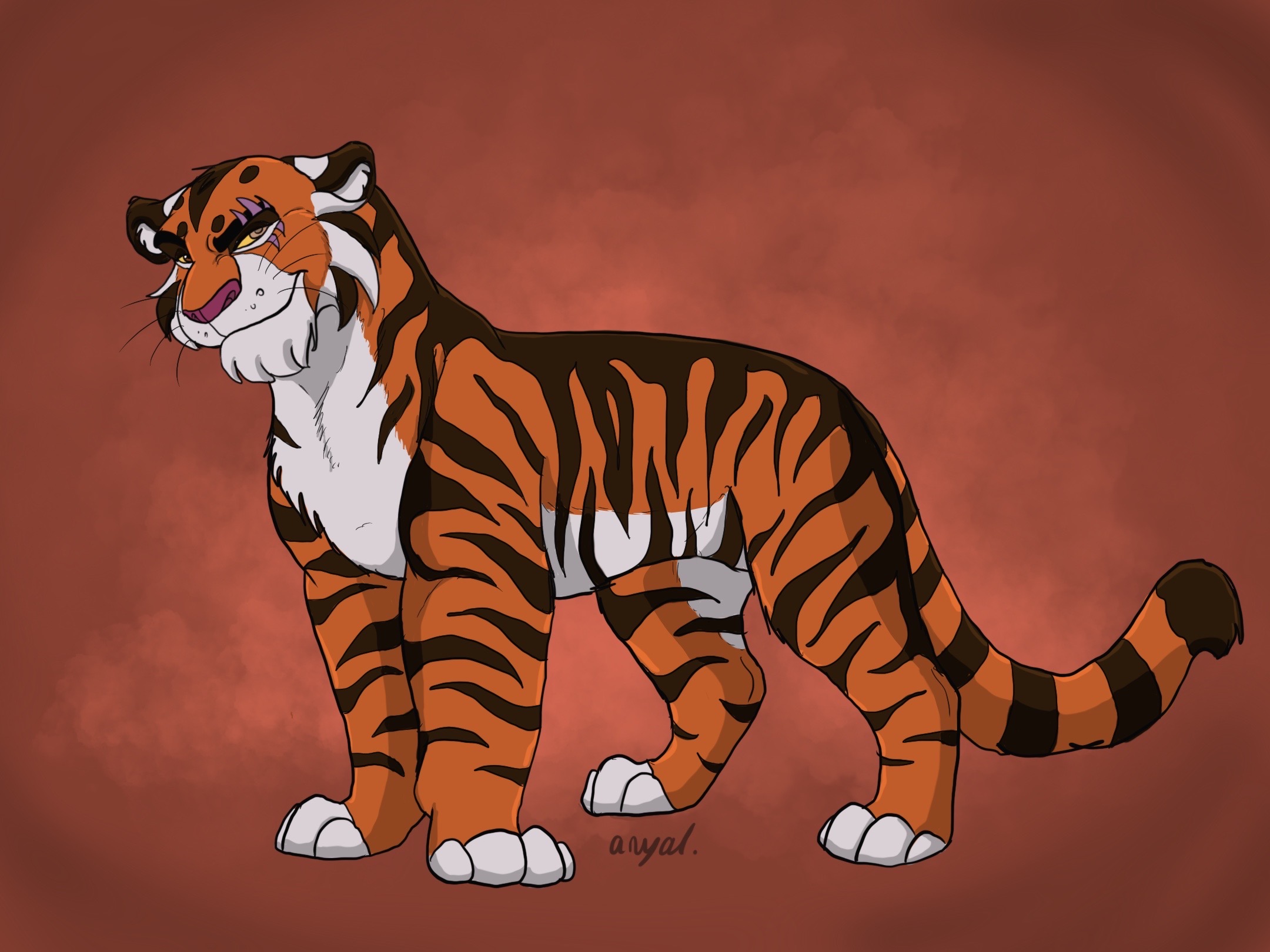 Tigers in the comic by Anyalove on DeviantArt