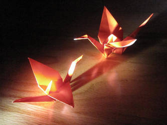 Paper cranes