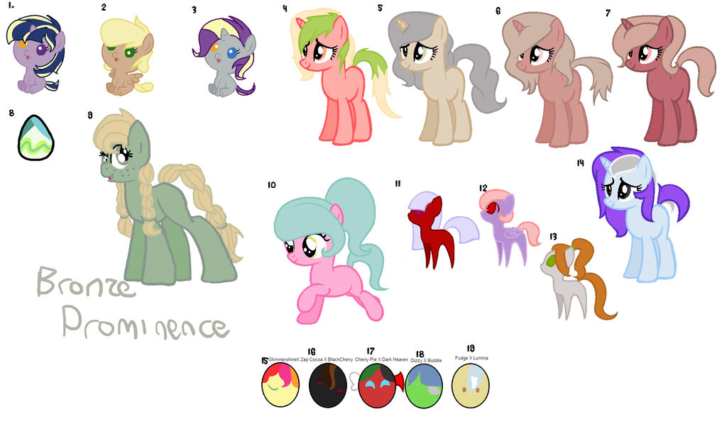 Previously Unsold Pony Adopts!