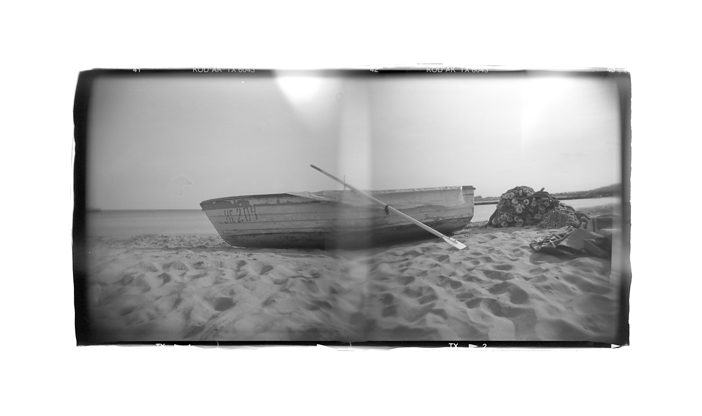 Boat On The Beach Near Primorsko