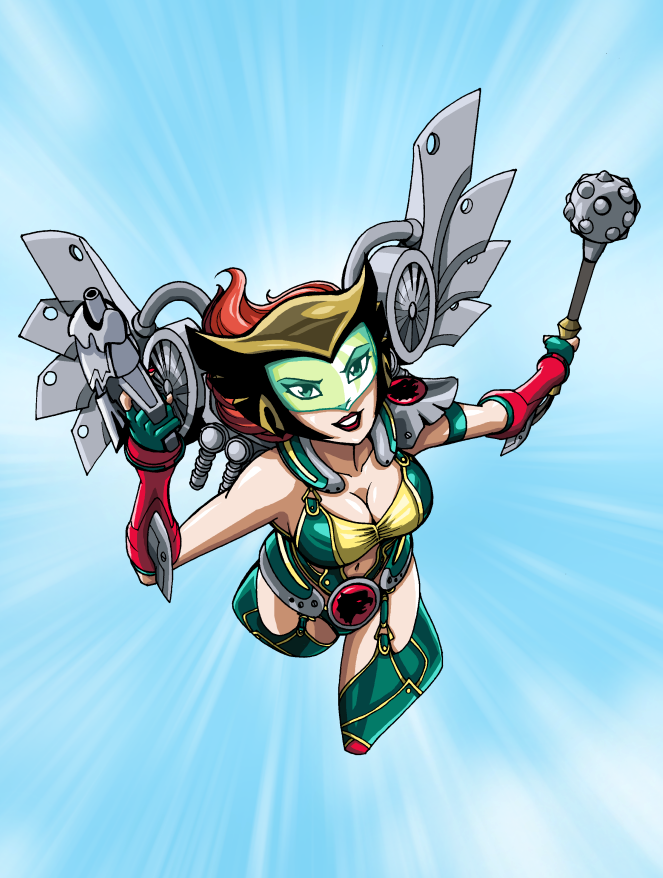 Hawkgirl - Ame-Comi Style