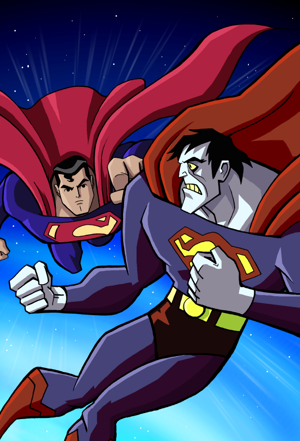 Superman Vs Bizarro - Cover